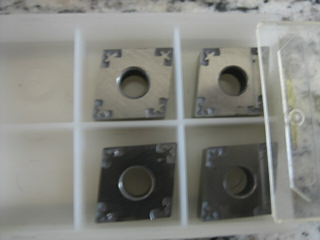 TUNGALOY CNGG431-01 INSERT FOR HI PROD. STEEL/CAST IRON – SEE DESCRIPTION