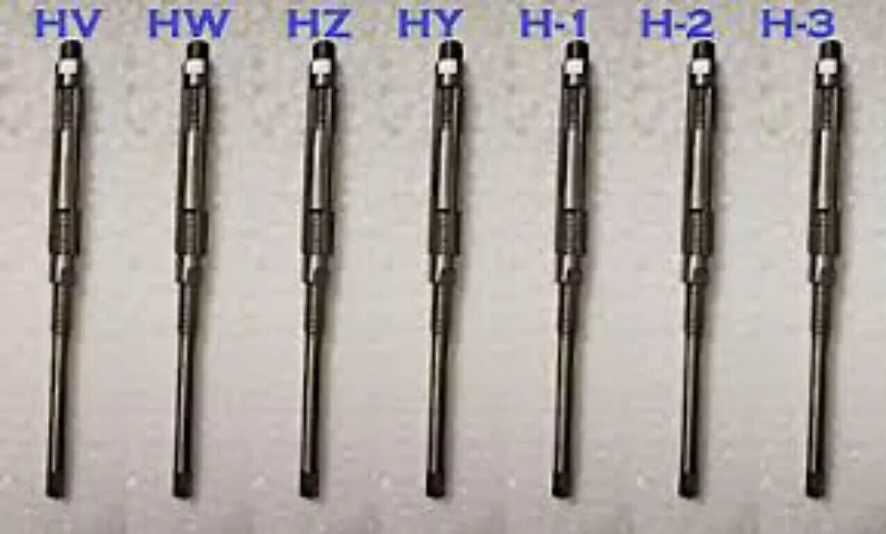 7 Pcs Adjustable Hand Reamer Set HV TO H-3(1/4″ – 15/32”) H1 : 3/8″ – 13/32″ H