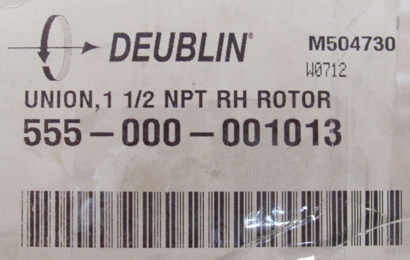 NEW DEUBLIN 555-000-001013 UNION 1-1/2″ NPT 555000001013