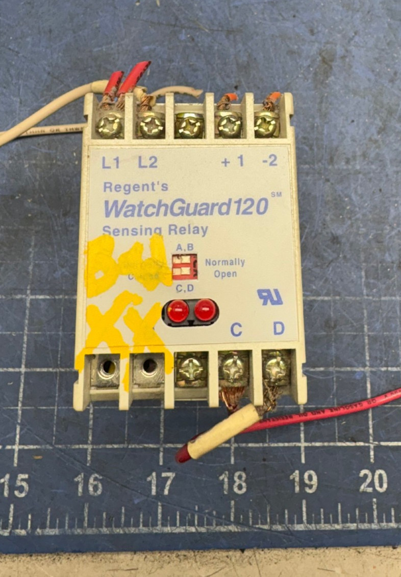 Regent WatchGuard120 Sensing Relay *SEE PICTURES*