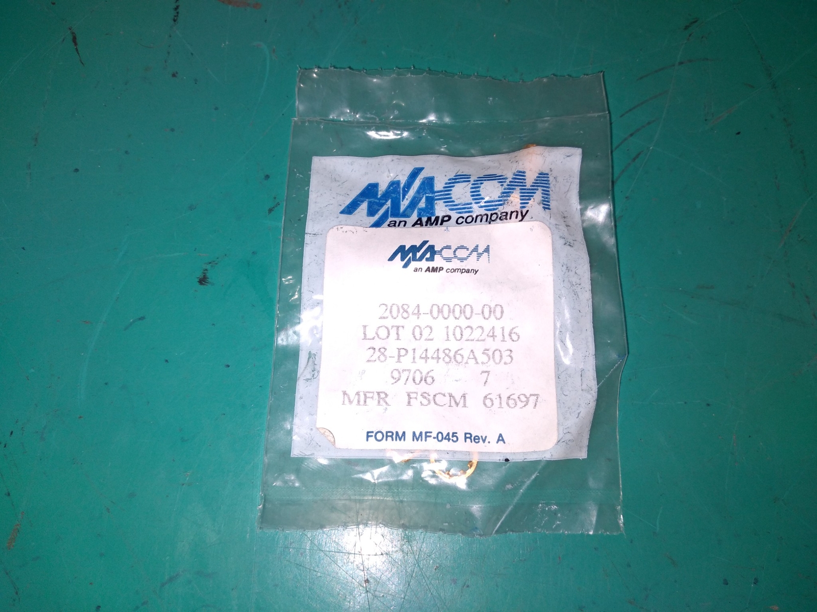 MA-COM MF-045 REV.A 2084-0000-00 28-O14486A503