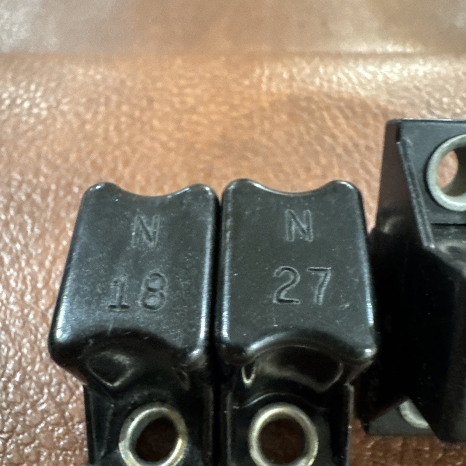 LOT OF 8 ALLEN BRADLEY W48 W42 W33 N18 N27 OVERLOAD HEATER ELEMENT