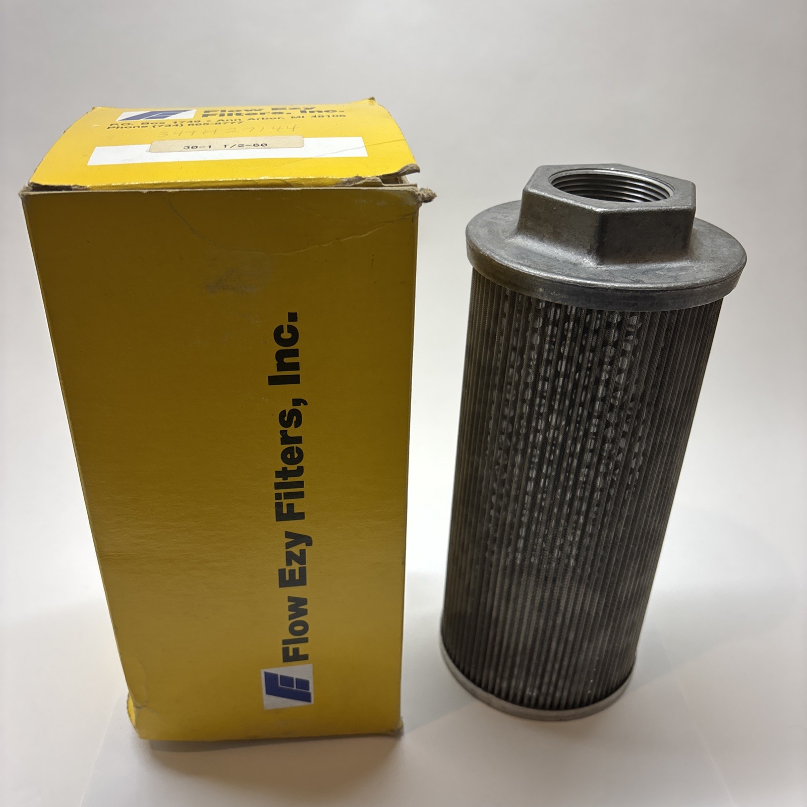 Flow Ezy 30-1 1/2-60 Suction Strainer 30 GPM 60 Mesh 1-1/2 NPT Female No Bypass