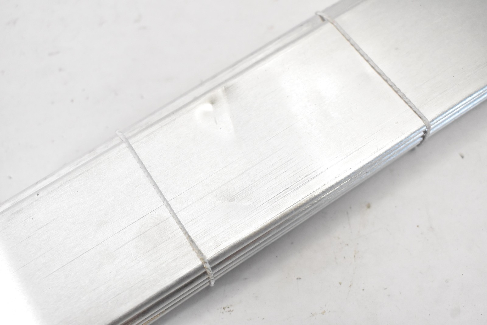 Electromark Y604774 PNL 6CHAR 3HOL-END Aluminum Panels 10pcs Made In Mexico