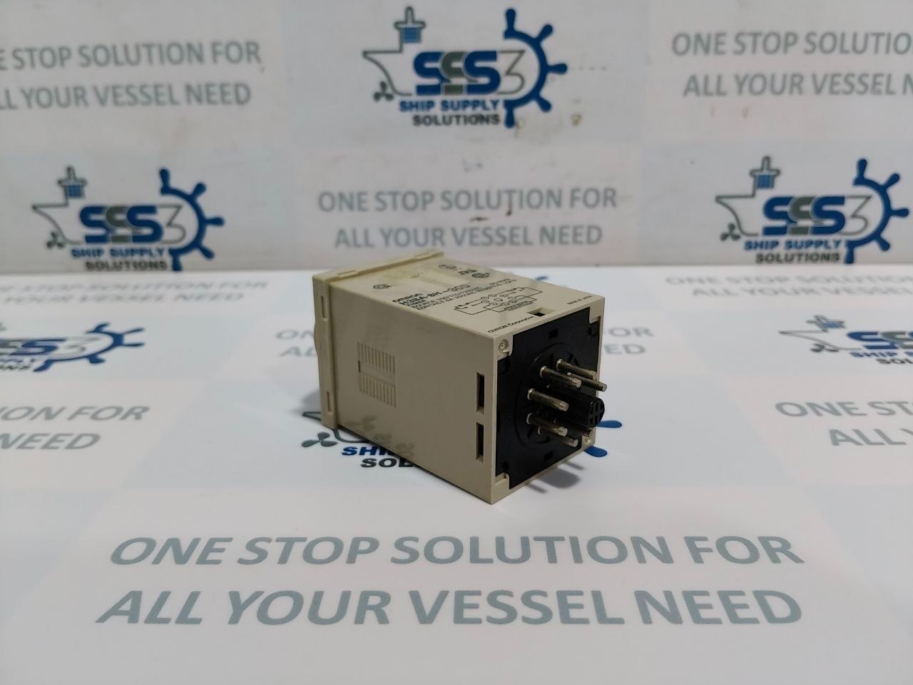 Omron H3BA-8H-305 Timer Range 0 to 1.0 hr 100/110/120VAC 50/60Hz