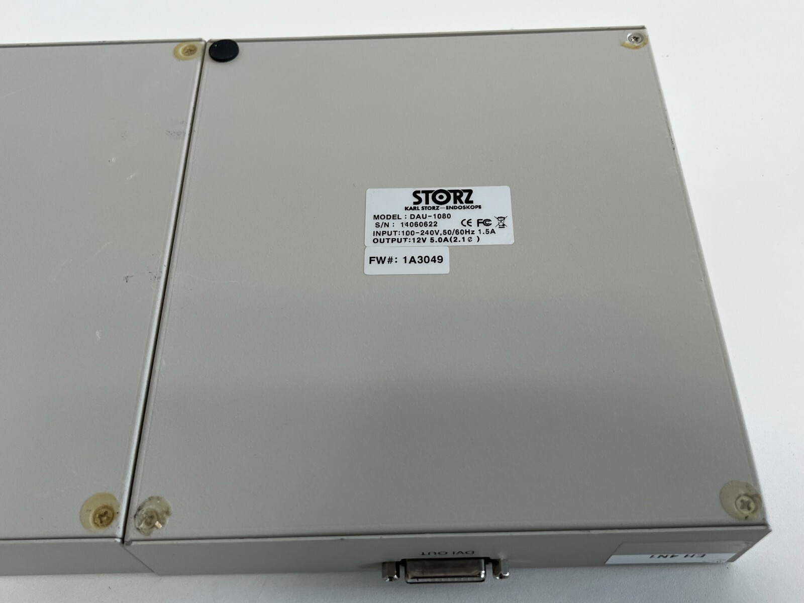 Lot of 3 Karl Storz DAU-1080 Endoscope Universal DVI Converter