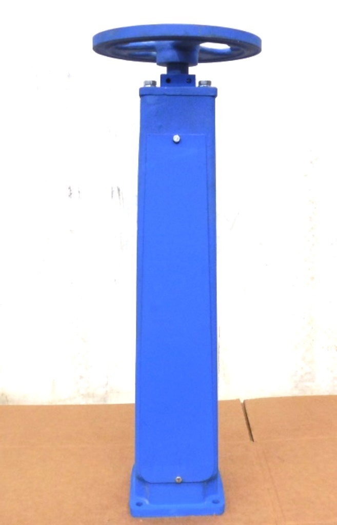 ROTO HAMMER FLOOR STAND FS100 W/ 12″ HANDWHEEL FS100-12, CAST IRON, BLUE