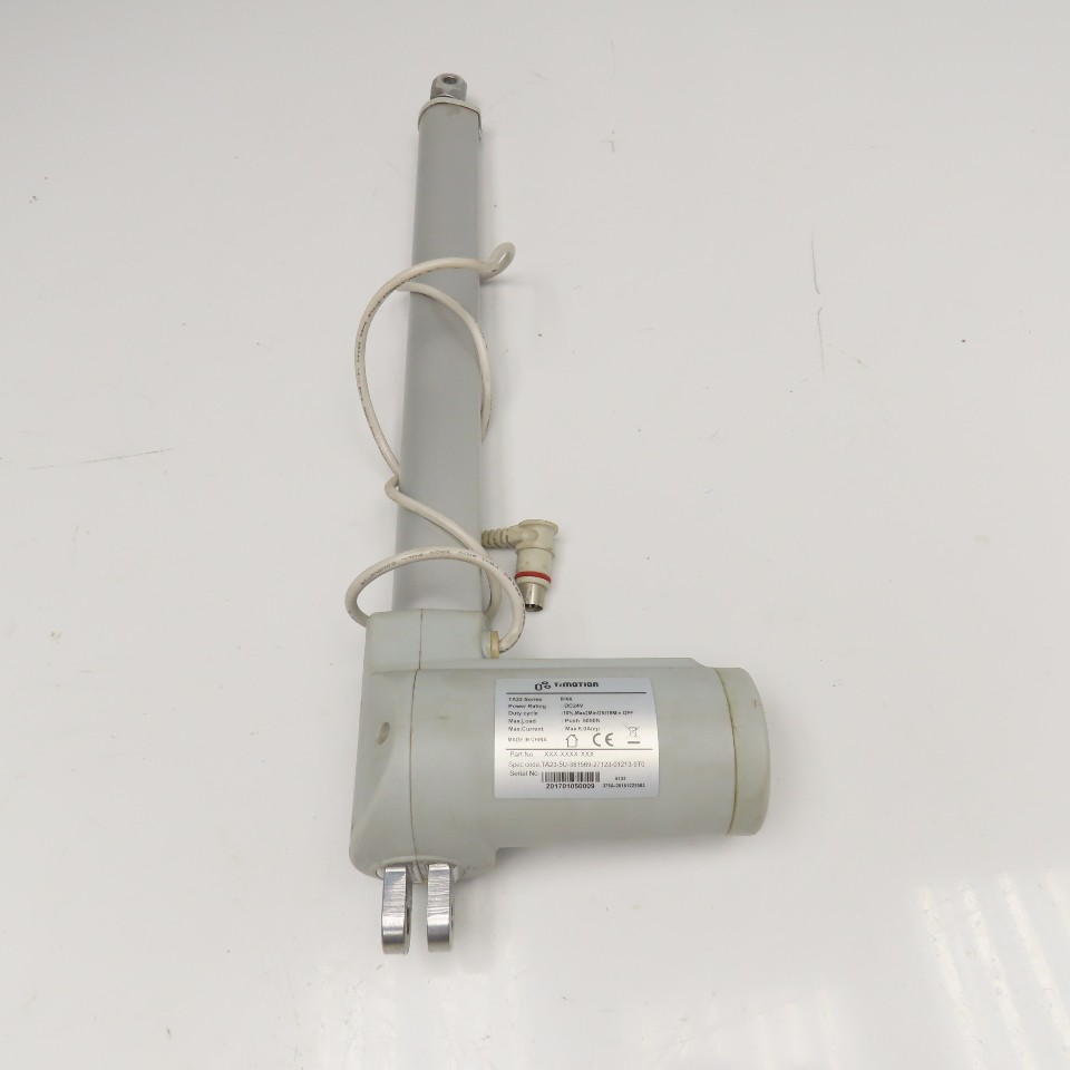 TiMotion TA-23 Series Actuator Cylinder 24VDC 5000N Push 24″ OAL Parts/Repair