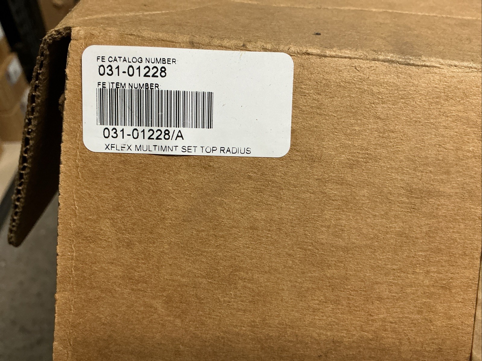 NEW FLEET ENGINEERS 031-01228 XFLEX MULTIMOUNT SET TOP RADIUS SS