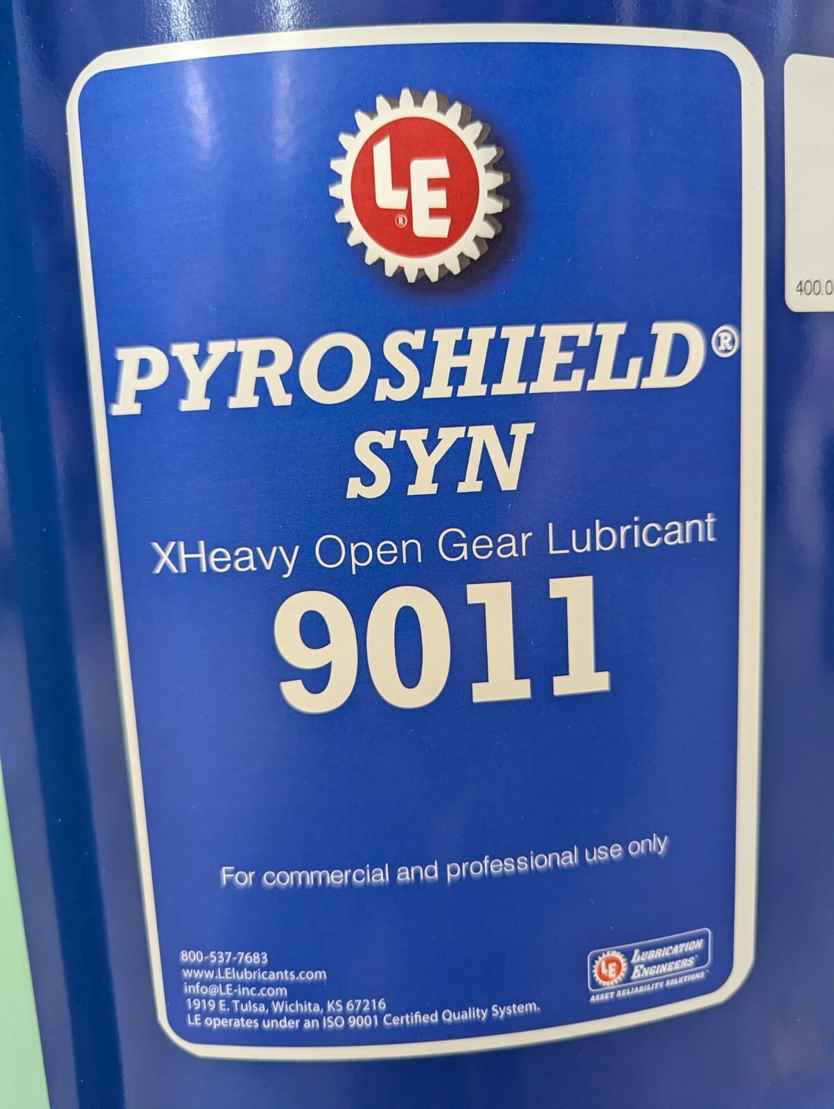 55 Gallon Drum x LE 9011 Pyroshield Synthetic XHvy Open Gear Lubricant