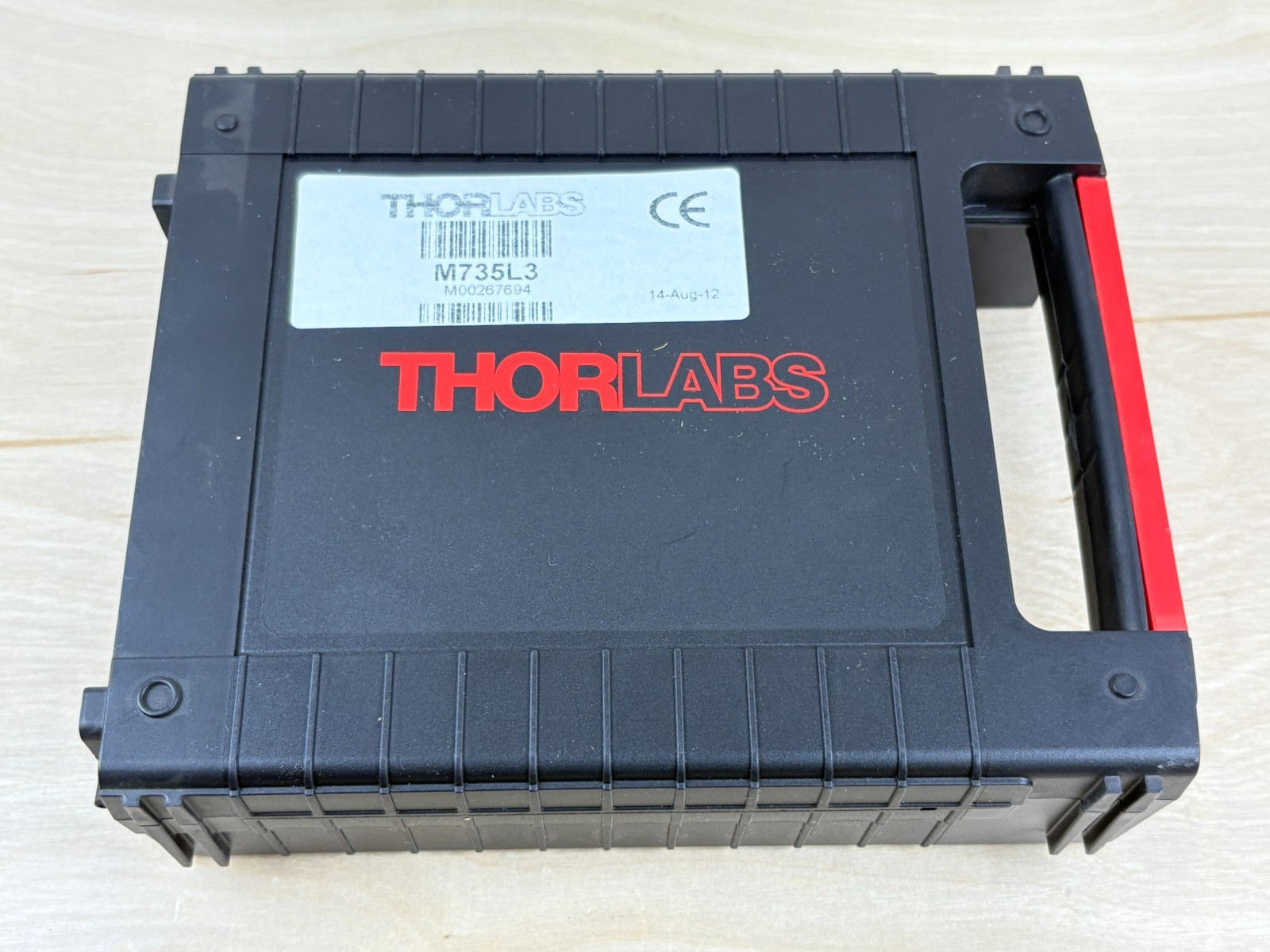 THORLABS M735L3 Mounted LED, R (735 nm) 1200 mA, 260 mW (Min)