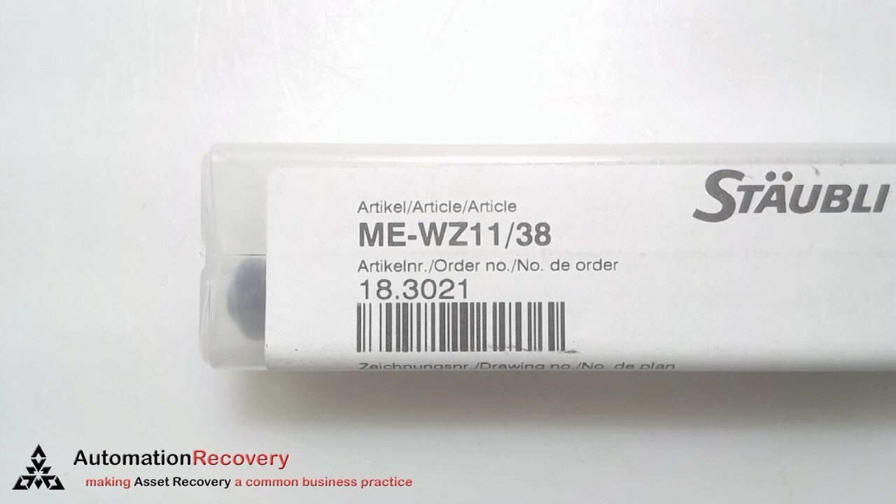 STAUBLI ME-WZ11/38 INSERTION TOOL ME-WZ11/38 , NEW #316854