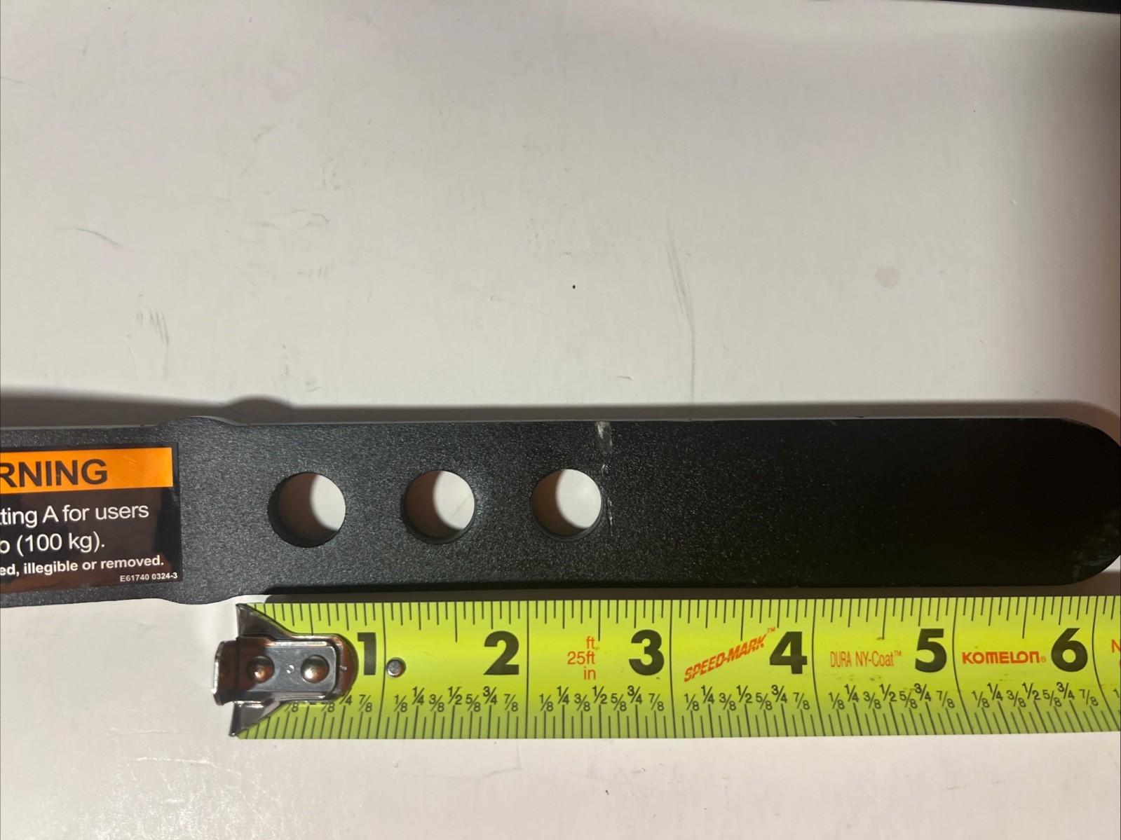 PAIR OF GENUINE TEETER HANGUPS INVERSION TABLE 3 HOLE ROLLER HINGES HANDLES