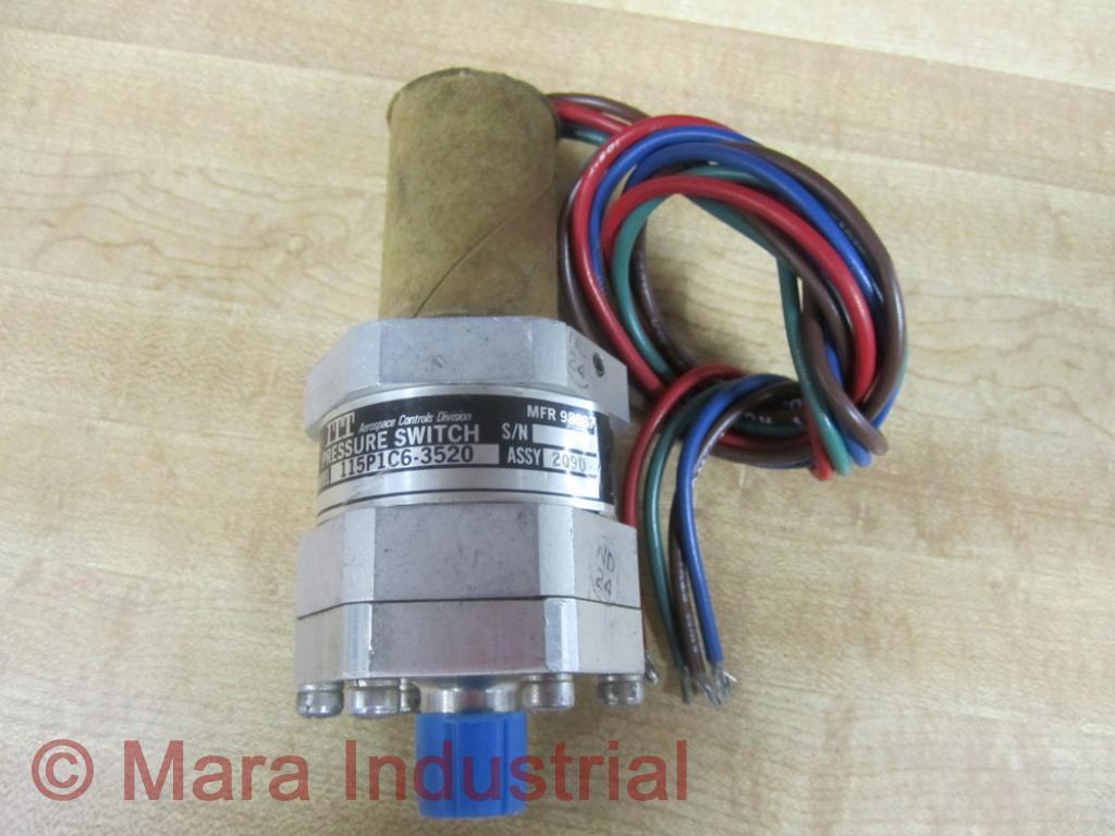 ITT 115P1C6-3520 Pressure Switch 115P1C63520 Obsolete