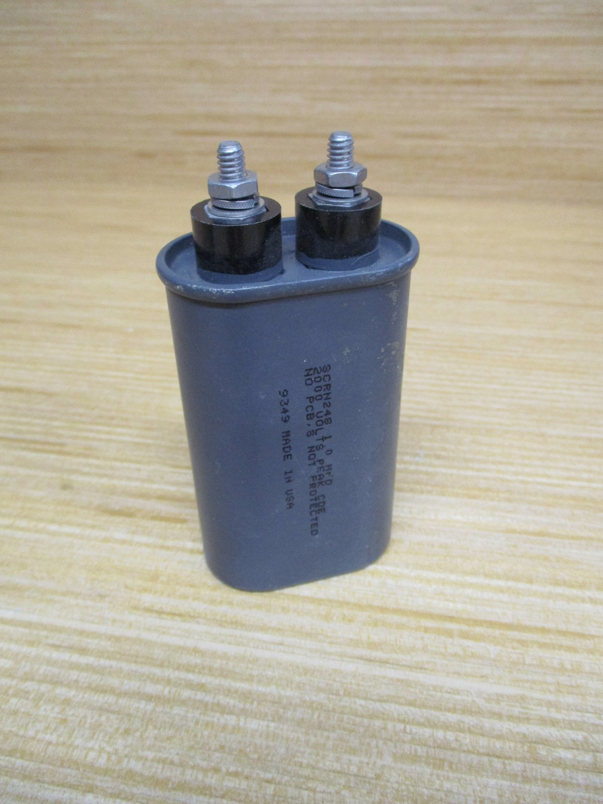 Cornell Dubilier SCRN248 Capacitor 1.0 MFD 2000V