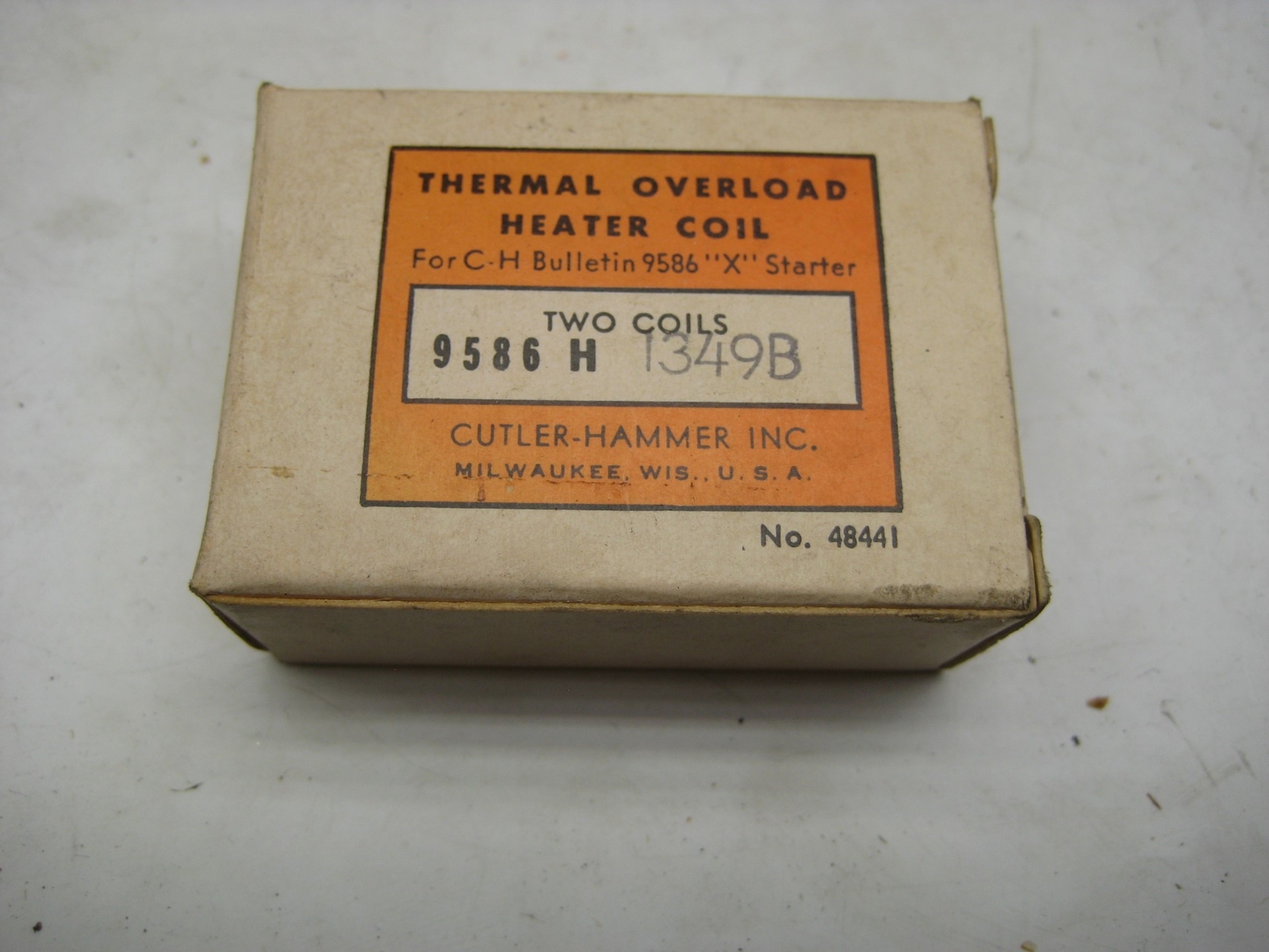 CUTLER HAMMER 1349B HEATER PKG OF 2 NSMP