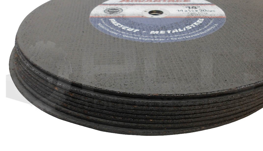 NEW BOX OF 8 RANDOM PRODUCTS INC 31184 GRINDING WHEEL 14″ X 1/8″ X 20MM