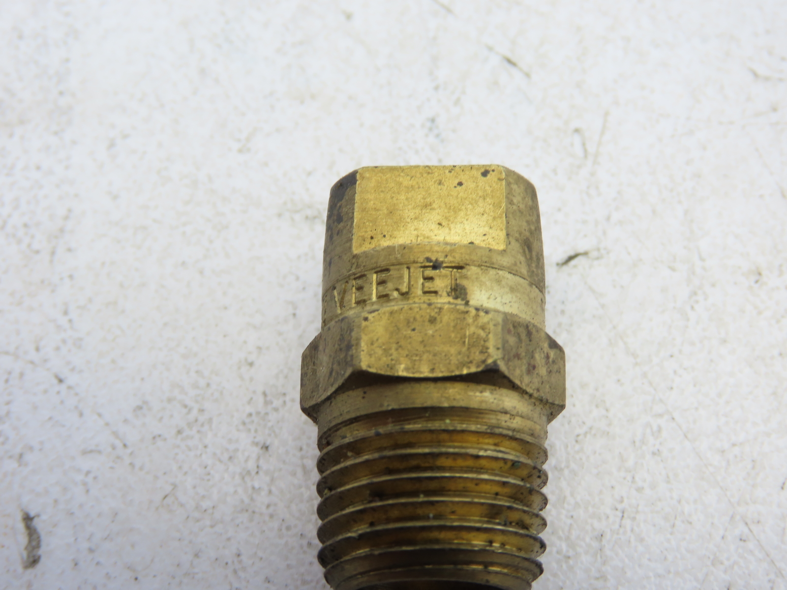 Steinen Type V 6.0 80 Deg Fan-Jet Flat Spray Nozzle 1/4 MPT NPT Brass QTY 4″