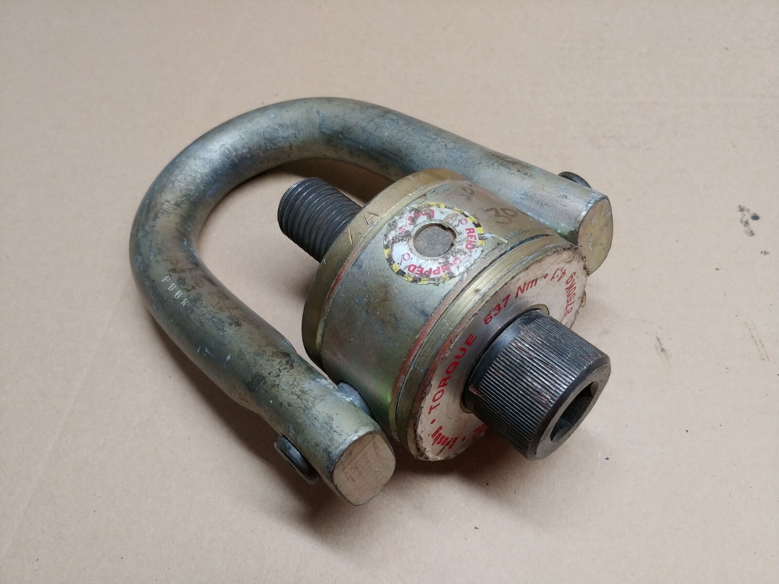 Crosby M30-3.50 x 61.70 mm HR-125M Swivel Hoist Ring – 7000 kg WLL # 1016679