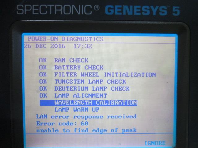Thermo Scientific Spectronic Genesys 5 Spectrophotometer 33600802