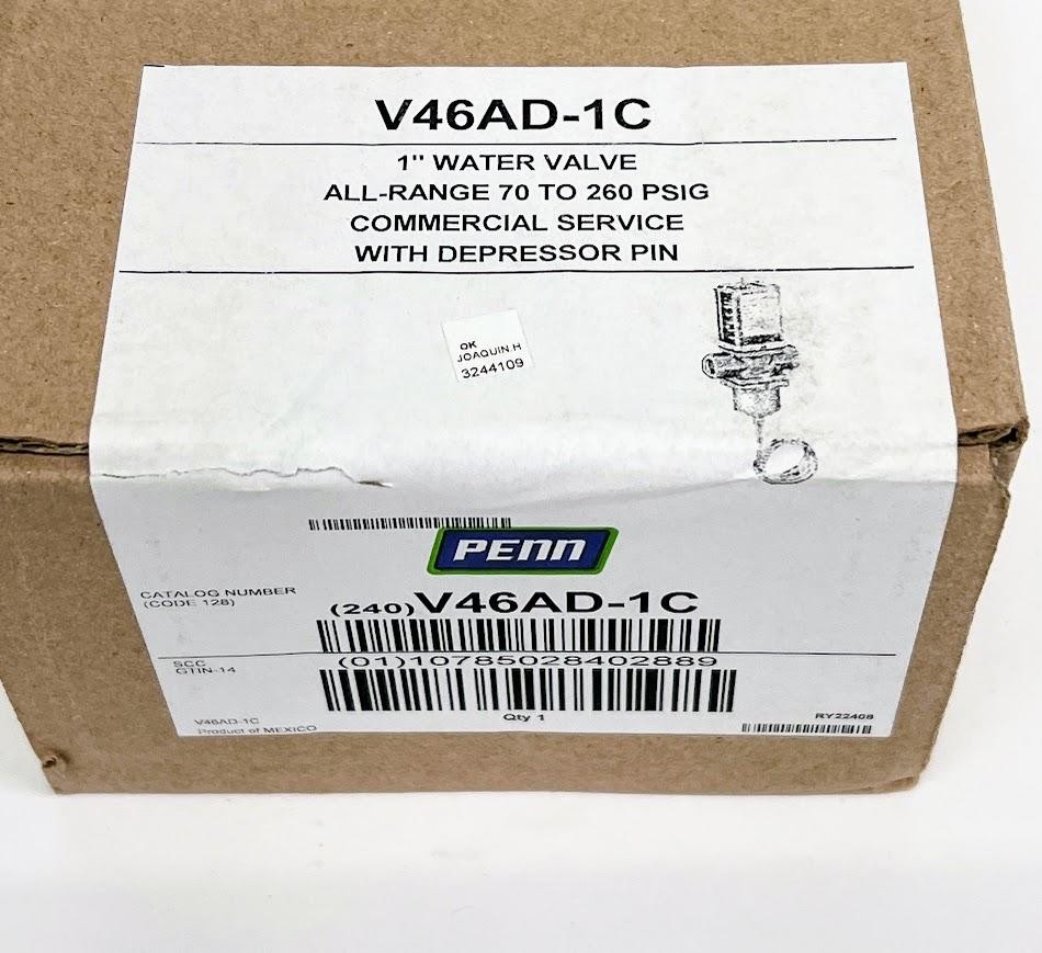 Johnson Controls 1″ V46AD-1C Commercial Pressure Water Reg Valve