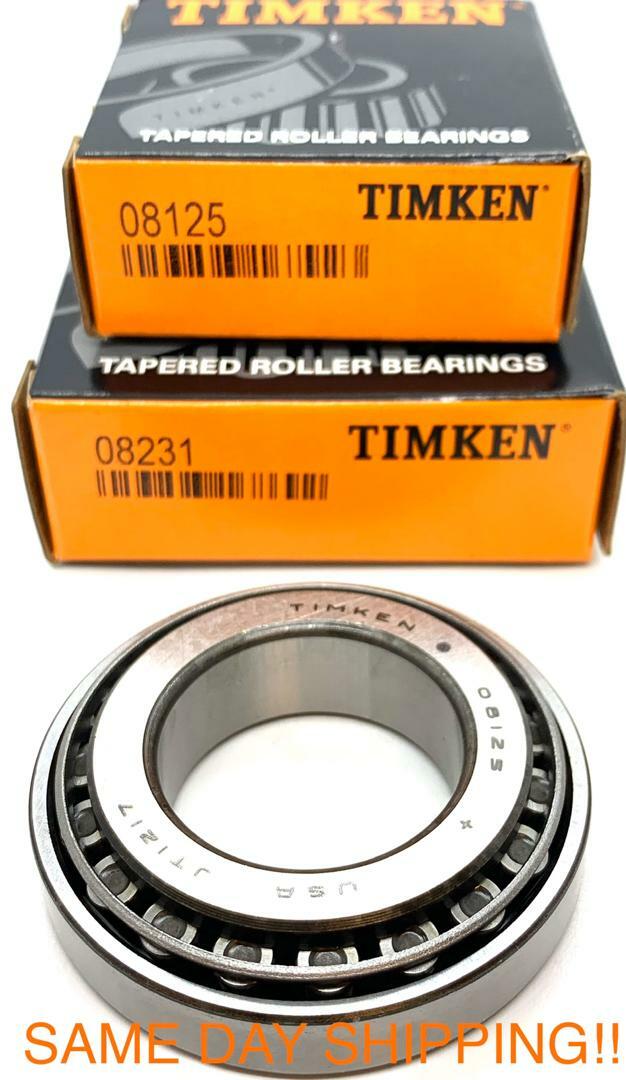 TIMKEN MADE IN USA 08125/08231 1.25×2.31×0.61″ Single Row Taper Roller Bearing