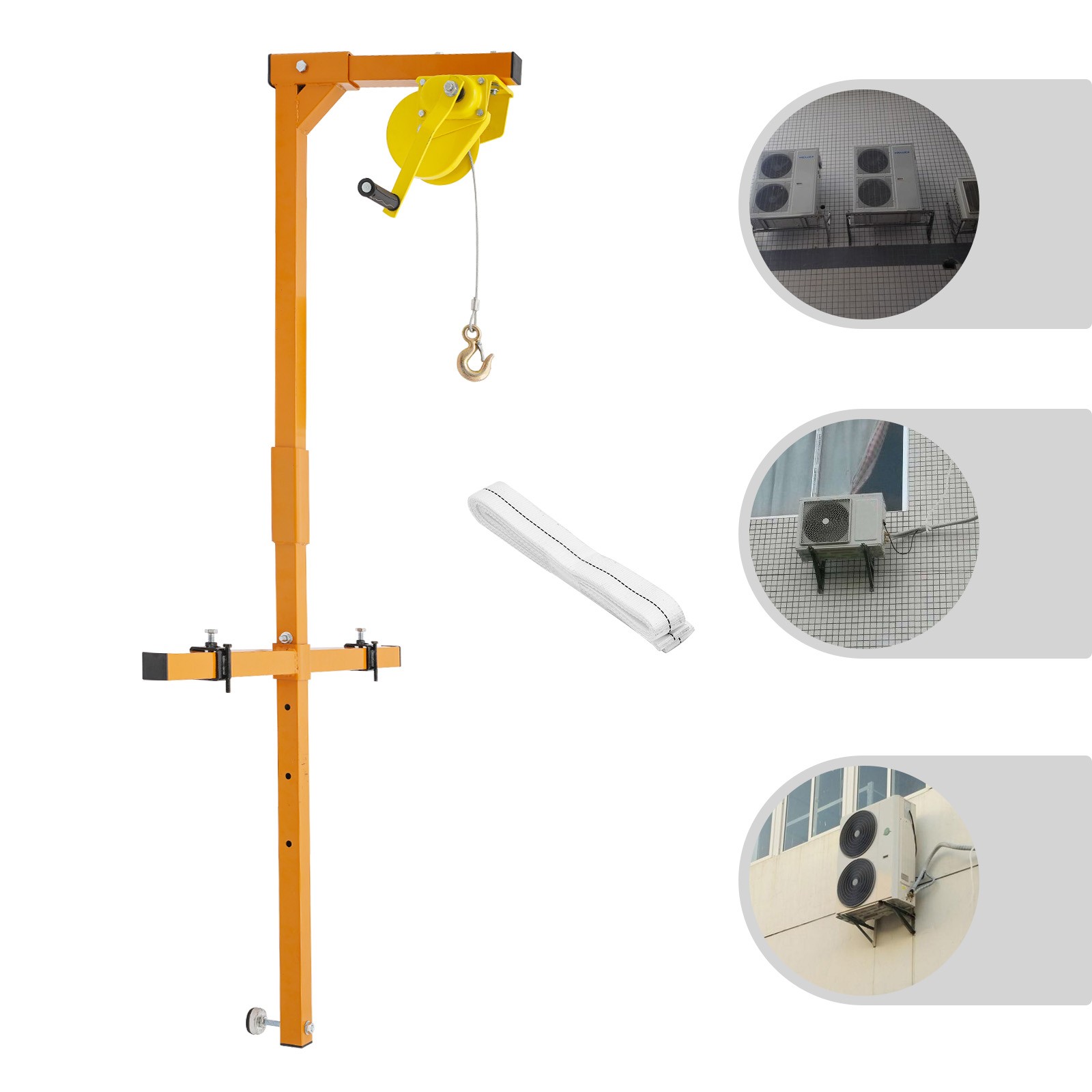 Air Conditioner Outside Installation Lifting Tool Bracket Crane Tool Stainless