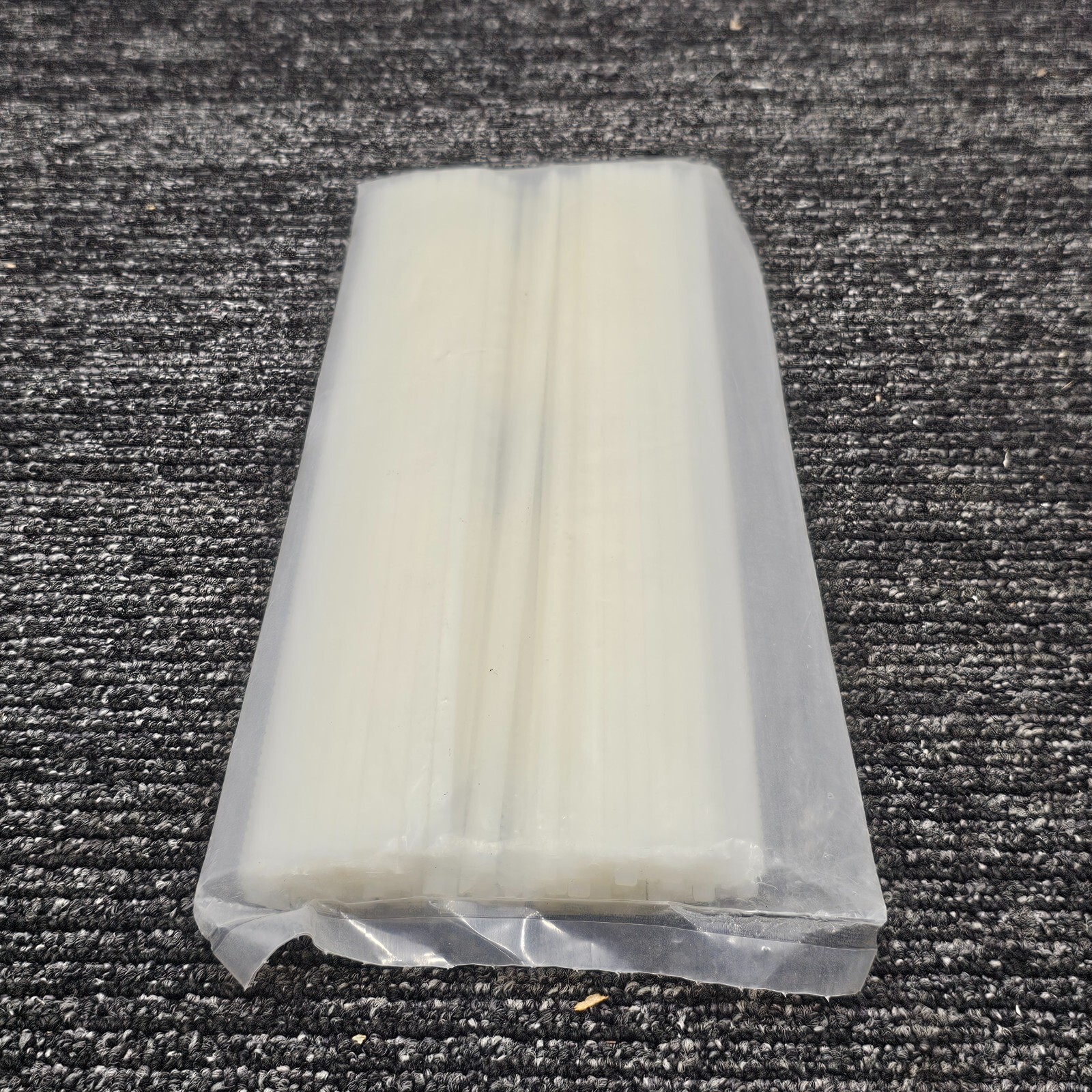 (QTY 100) Essentra Components MGS-2-01 Grommet Strips, Nylon 6/6, Natural Color