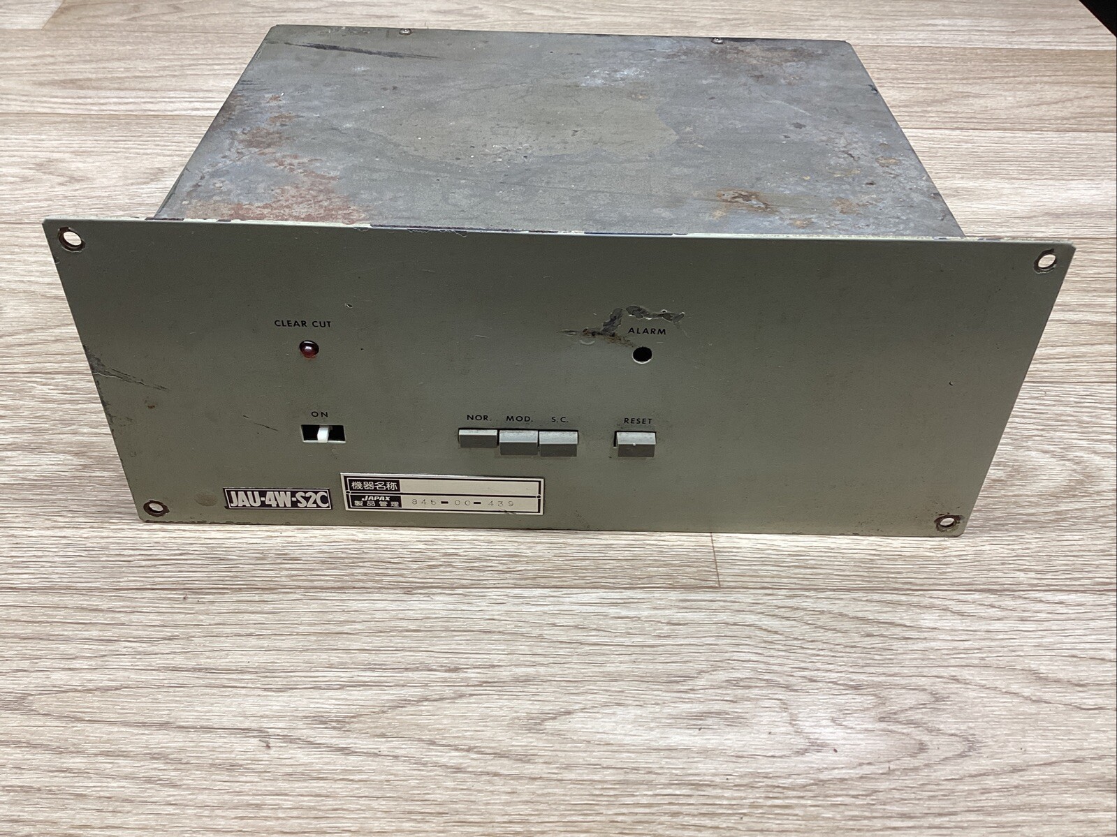JAPAX CNC EDM POWER CONTROL BOX JAU-4W-S2C 845-00-439 JAU-4W-S2C #815F72PR6