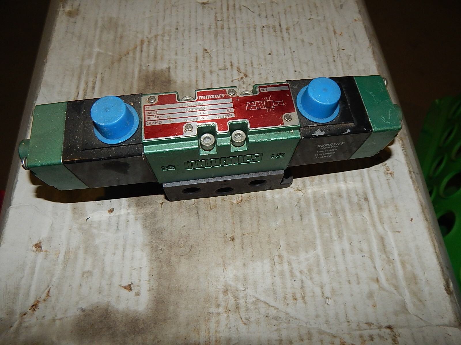 Numatics 112SS4412 Solenoid Valve 112SS4002 0-232 psi *FREE SHIPPING*