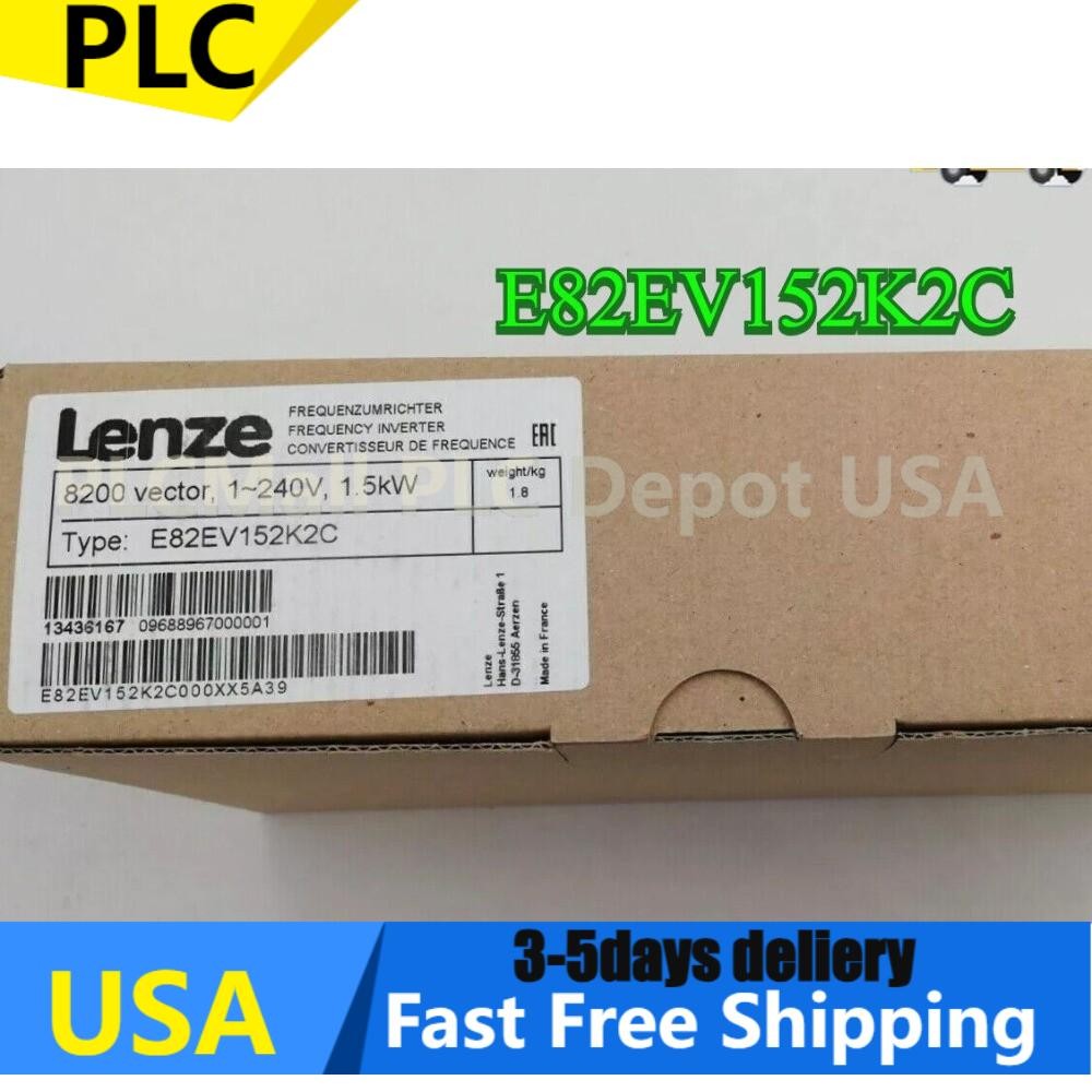 1PC E82EV152K2C NEW LENZE E82EV152K-2C LENZE FREQUENCY INVERTER Fast shipping