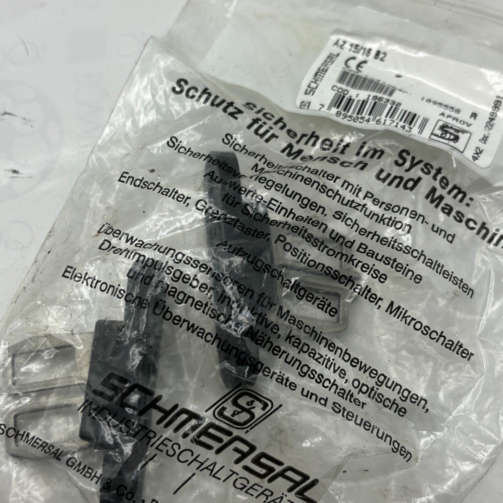 SCHMERSAL AZ15/16-B2 1095558 COD: 196332 PACK OF 2 ⭐