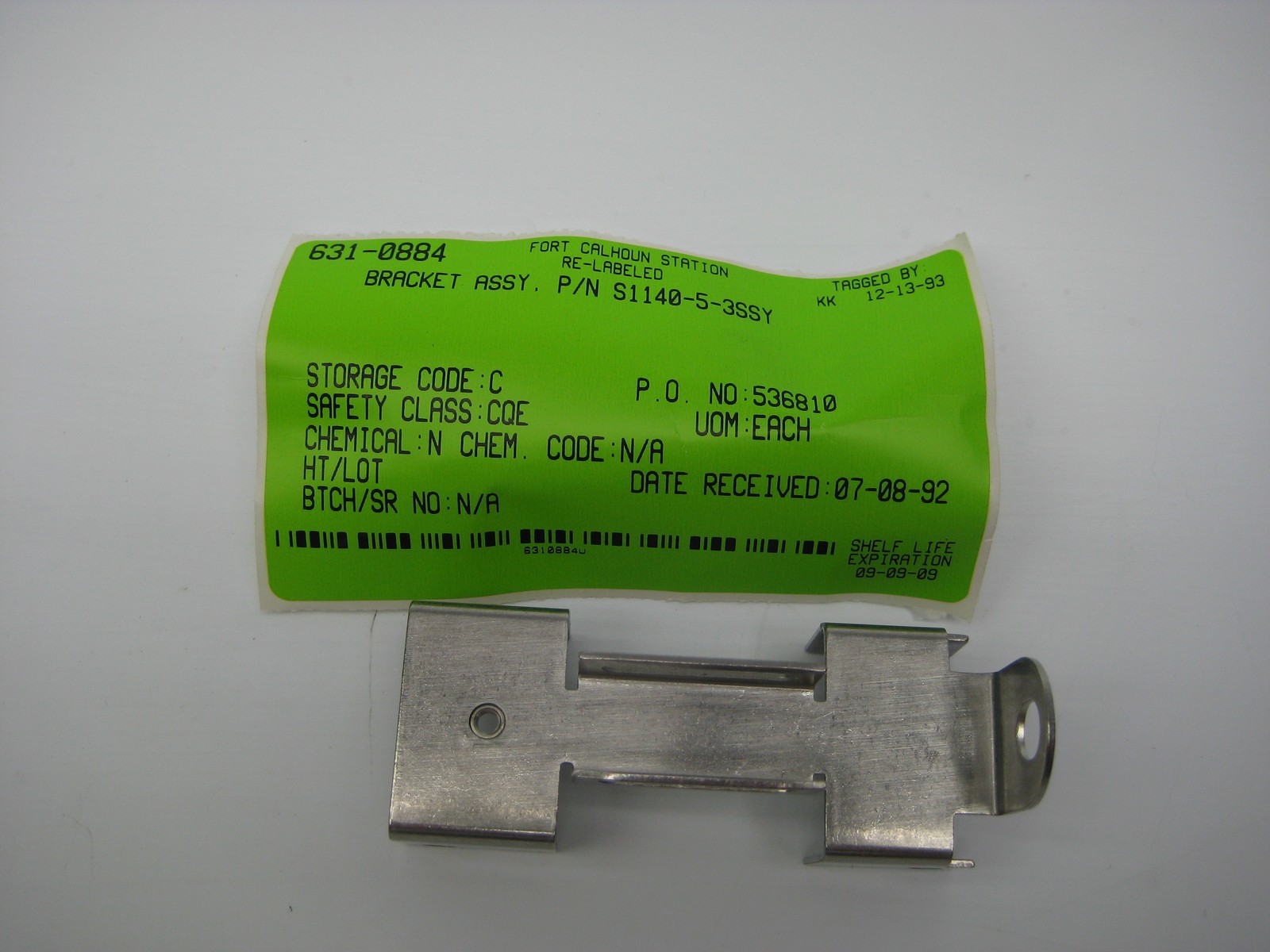 INDUSTRIAL SPARE S1140-5-3SSY BRACKET NSNP