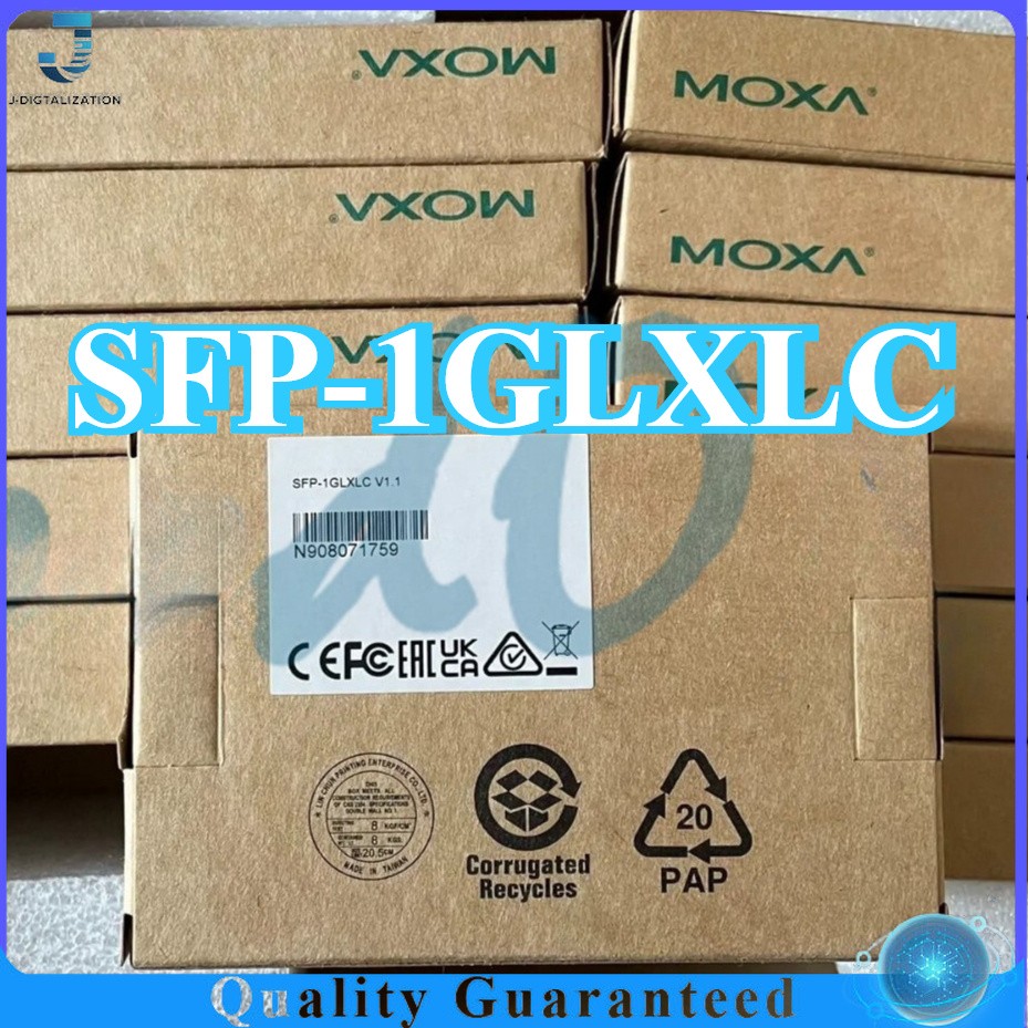 SFP-1GLXLC 1PC NEW Moxa Gigabit Ethernet SFP Module Original Quality Goods