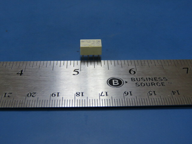 OMRON_ELEC G6K-2P DC12 Qty of 21 per Lot Signal Relay 12VDC 1A DPDT(10×6.5×5)mm