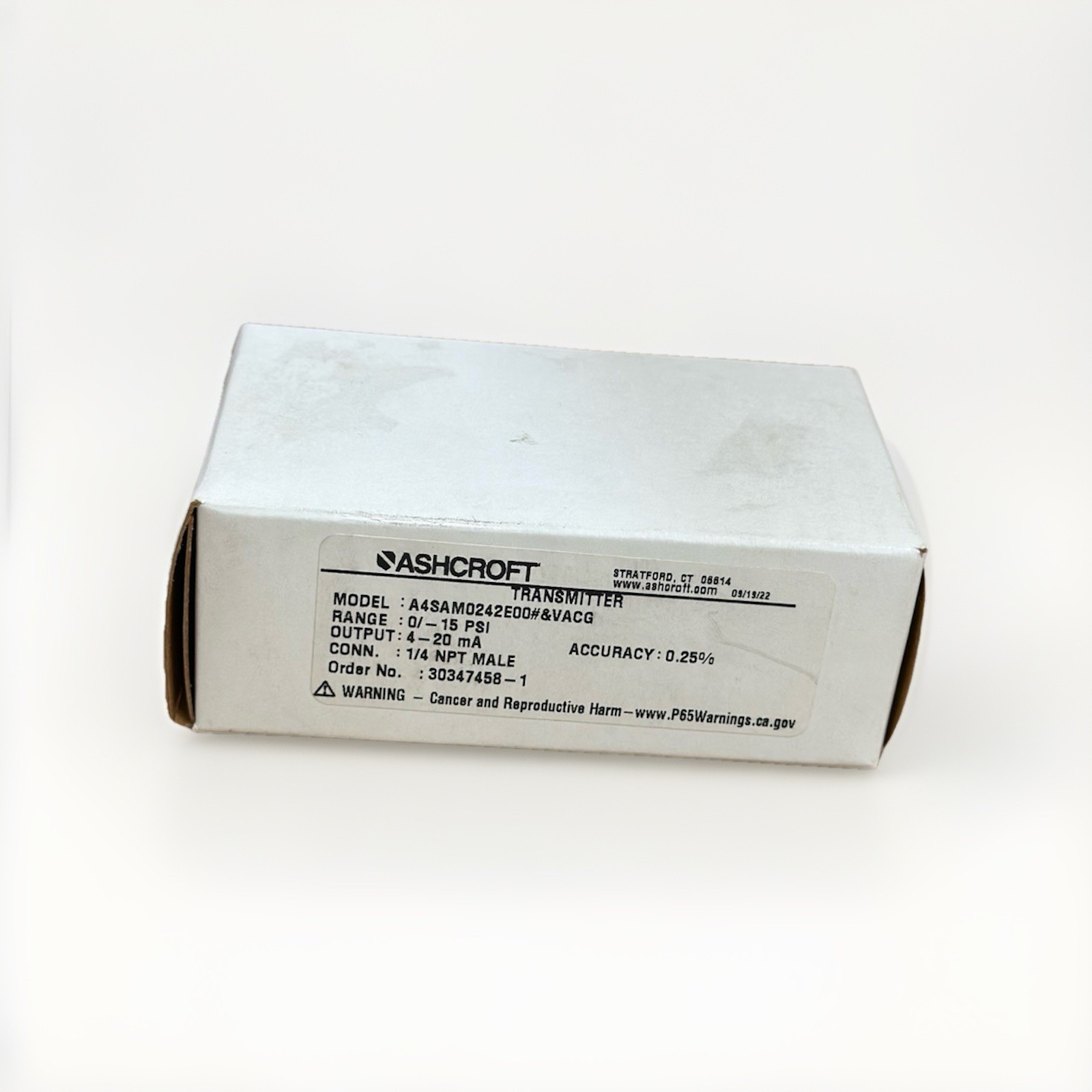 Pressure Sensor Transmitter 4-20ma NEW