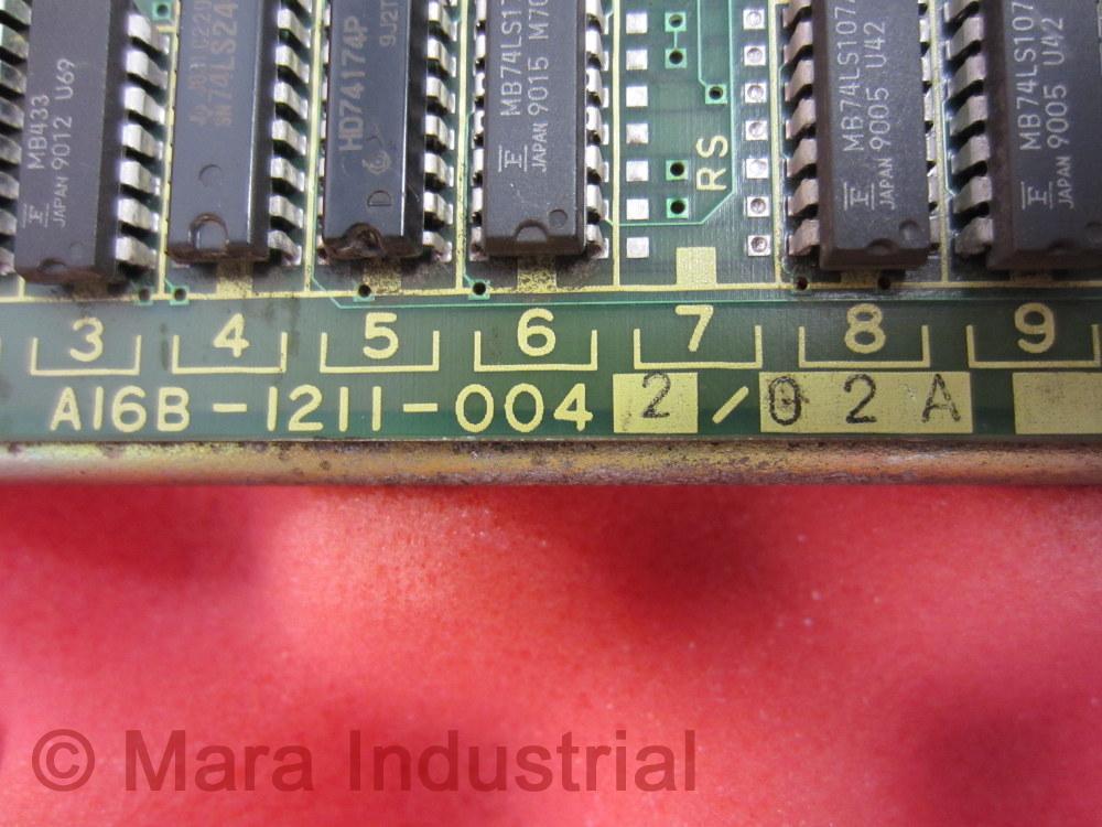 Fanuc A16B-1211-0042 Board A16B-1211-0042/02A