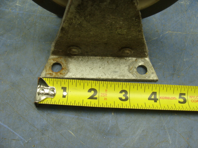SET OF 4 JARVIS 5″ X 1-1/4″ CASTERS (2) STATIONARY & (2) SWIVEL (1) DIFF. MOUNT