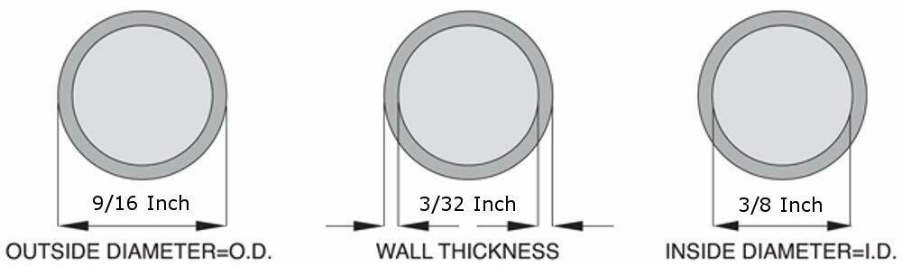 SiliconeTubing, 3/8″ID, 9/16″OD, 3/32″ Wall, 10′ Length