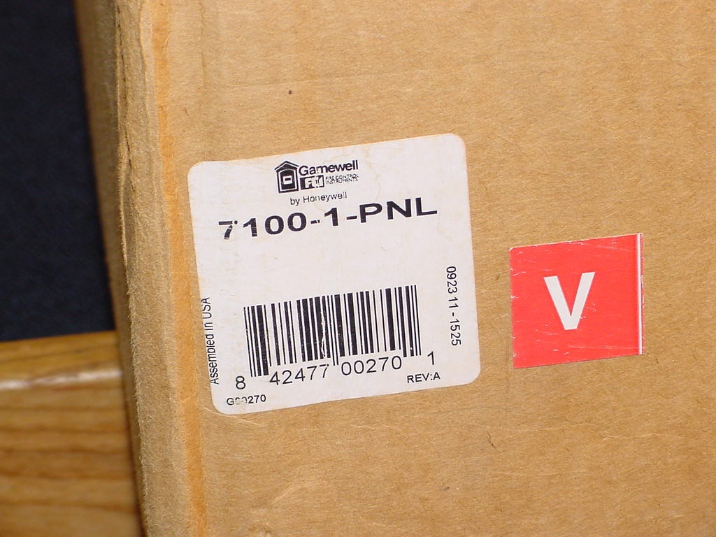 Honeywell Gamewell 7100-1-PNL, Fire Alarm Main Control Board, 197 Address’s NEW