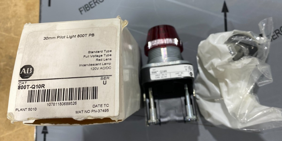 800T-Q10R SER T PILOT LIGHT ALLEN BRADLEY NEW