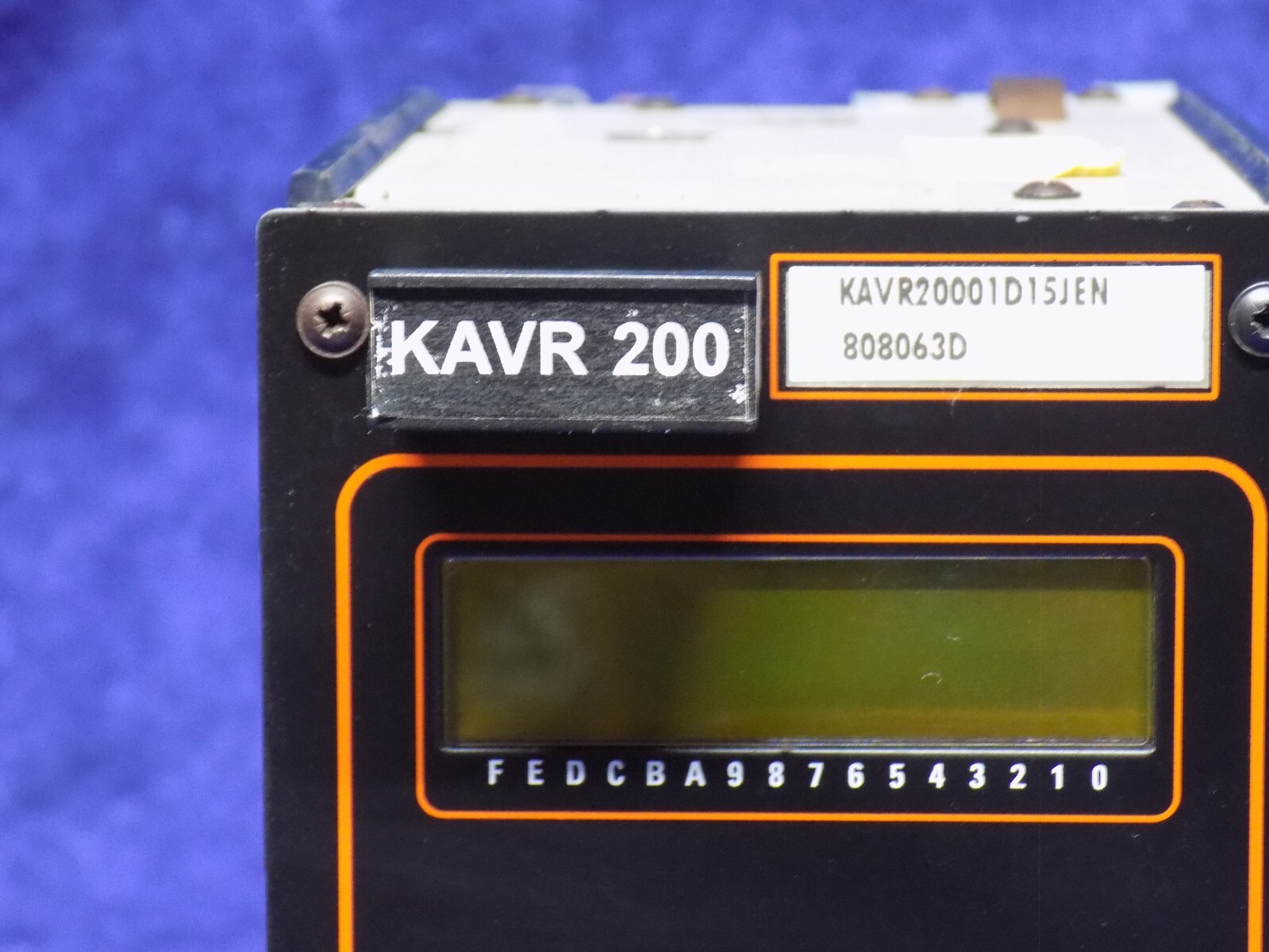 GEC ALSTHOM KAVR20001D15JEN KAVR 200 RELAY