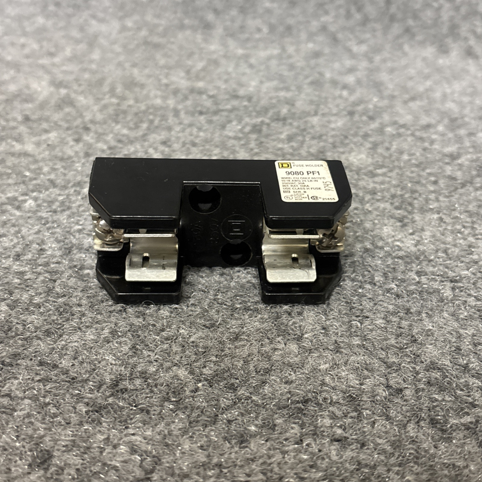 Lot of 3 – Square D 9080PF1 Fuse Holder 30A 250V 1 pole New Other
