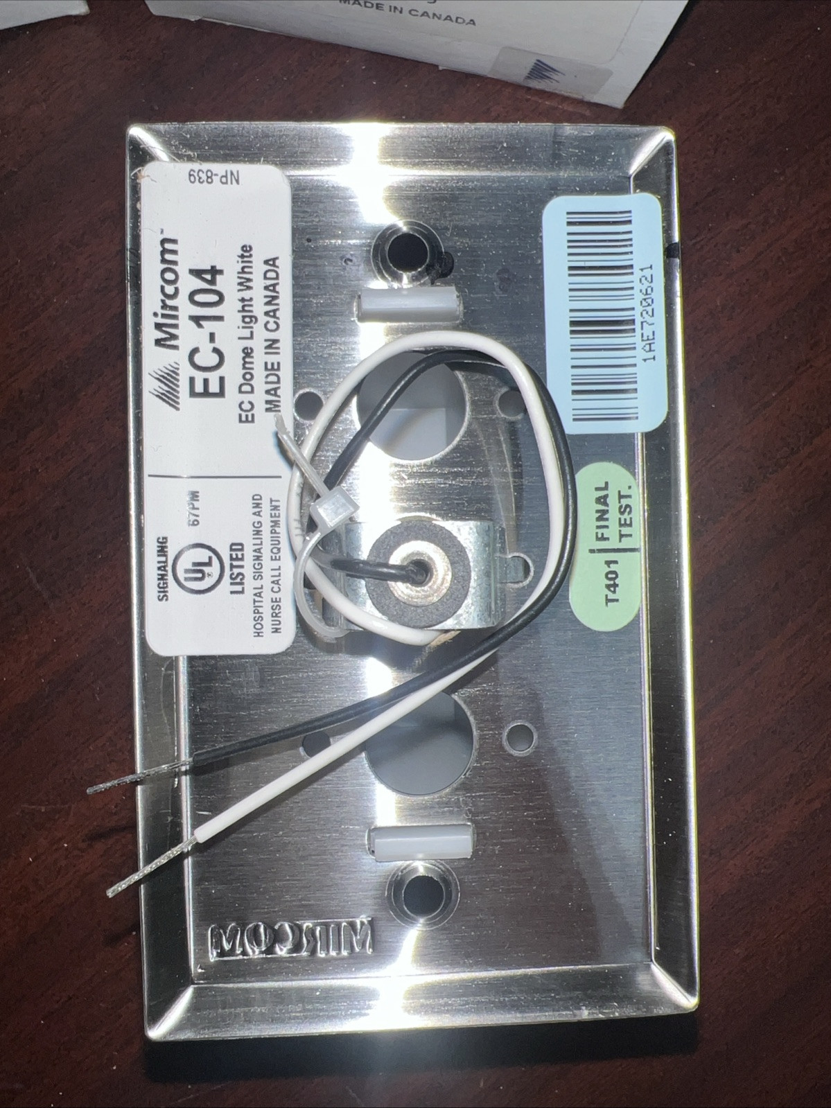 Mircom EC-104 Dome Light X2