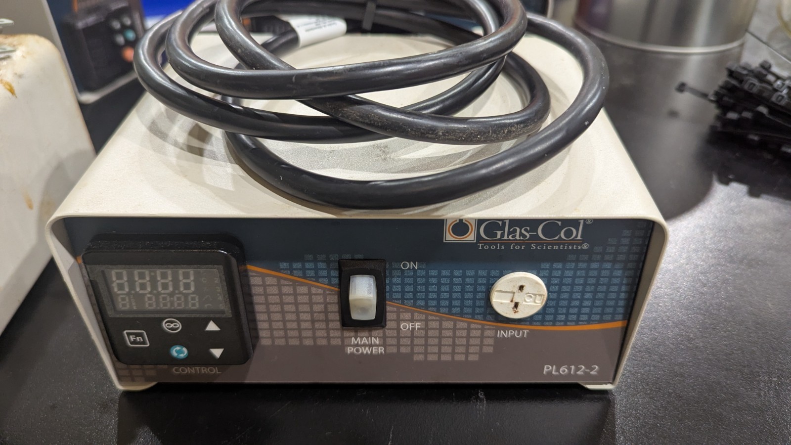 Glas-Col Digital Heating Mantle Controller 104A PL612-2 USED