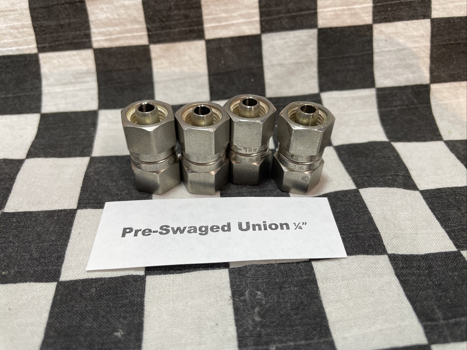 SWAGELOK Pre-Swaged Union SS-401-PC SS-601-PC SS-810-PC SS-600-R-8 #1174P2B