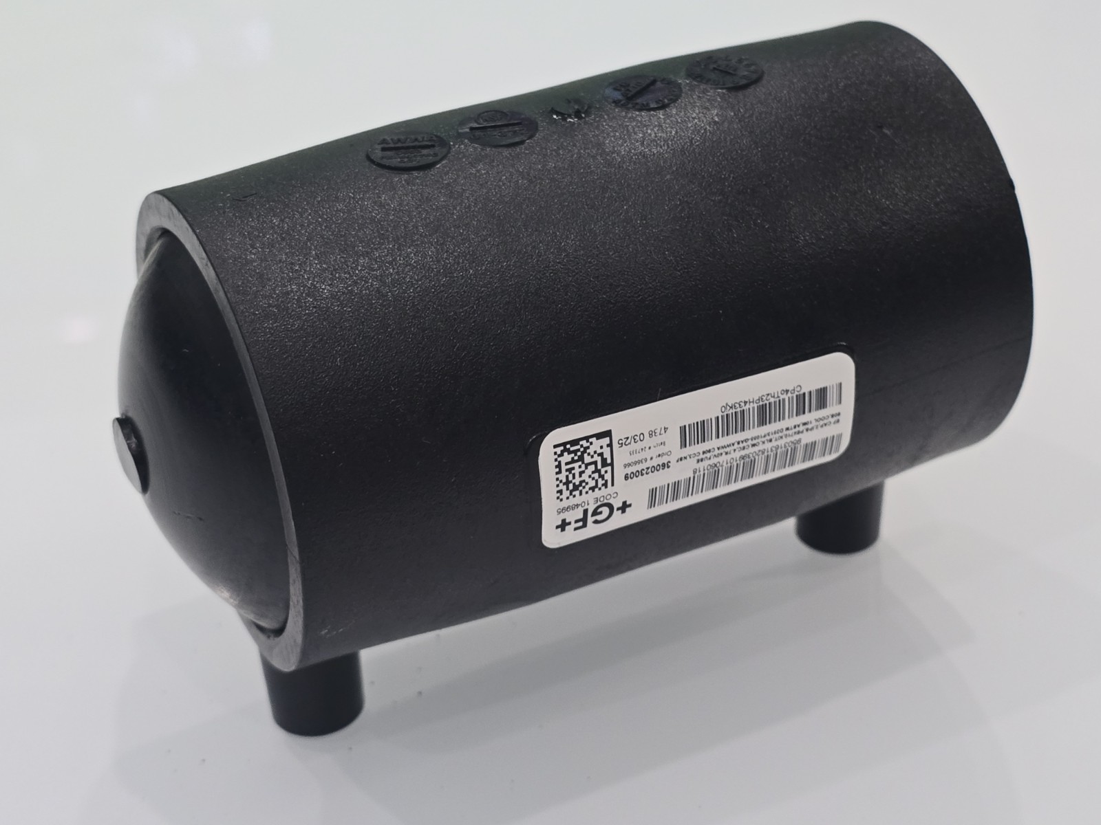 +GF+ CENTRAL ELECTROFUSION EF CAP 4 IPS PE4710 KIT 4.7R 40V