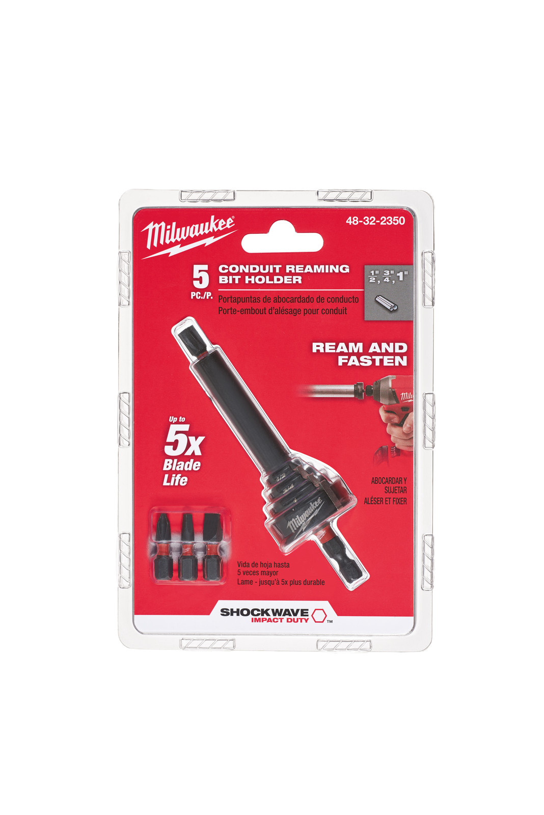 Milwaukee 48-32-2350 Conduit Reaming Bit Holder