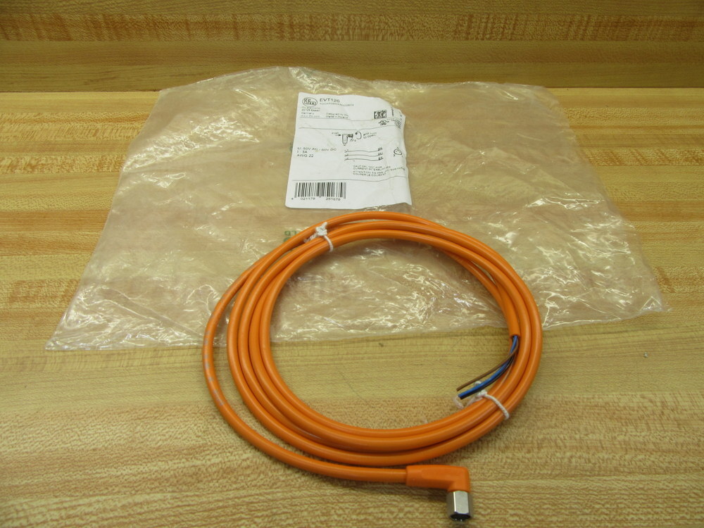 ifm Electronic EVT126 Connecting Cable W/Socket