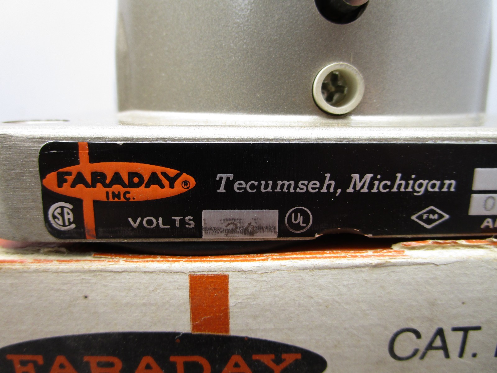 Faraday 3430 Bell Mechanism Type VIB 24v .25 Amps New Old Stock